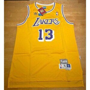 NBA Los Angeles Lakers Wilt Chamberlain #13 Jersey XL Hardwood Classics